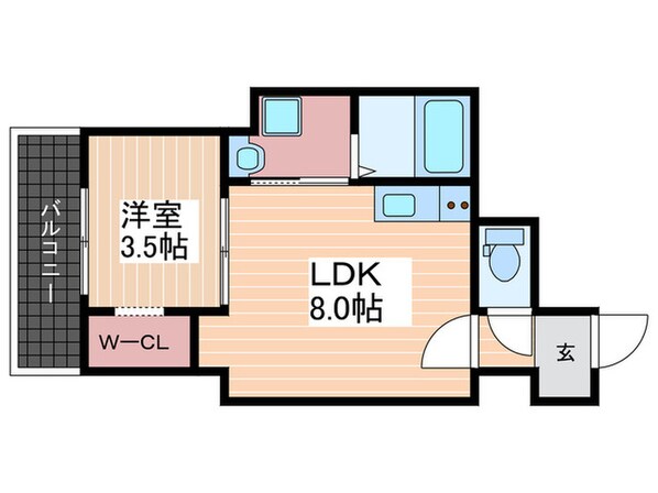 Crecia廿日市駅西の物件間取画像